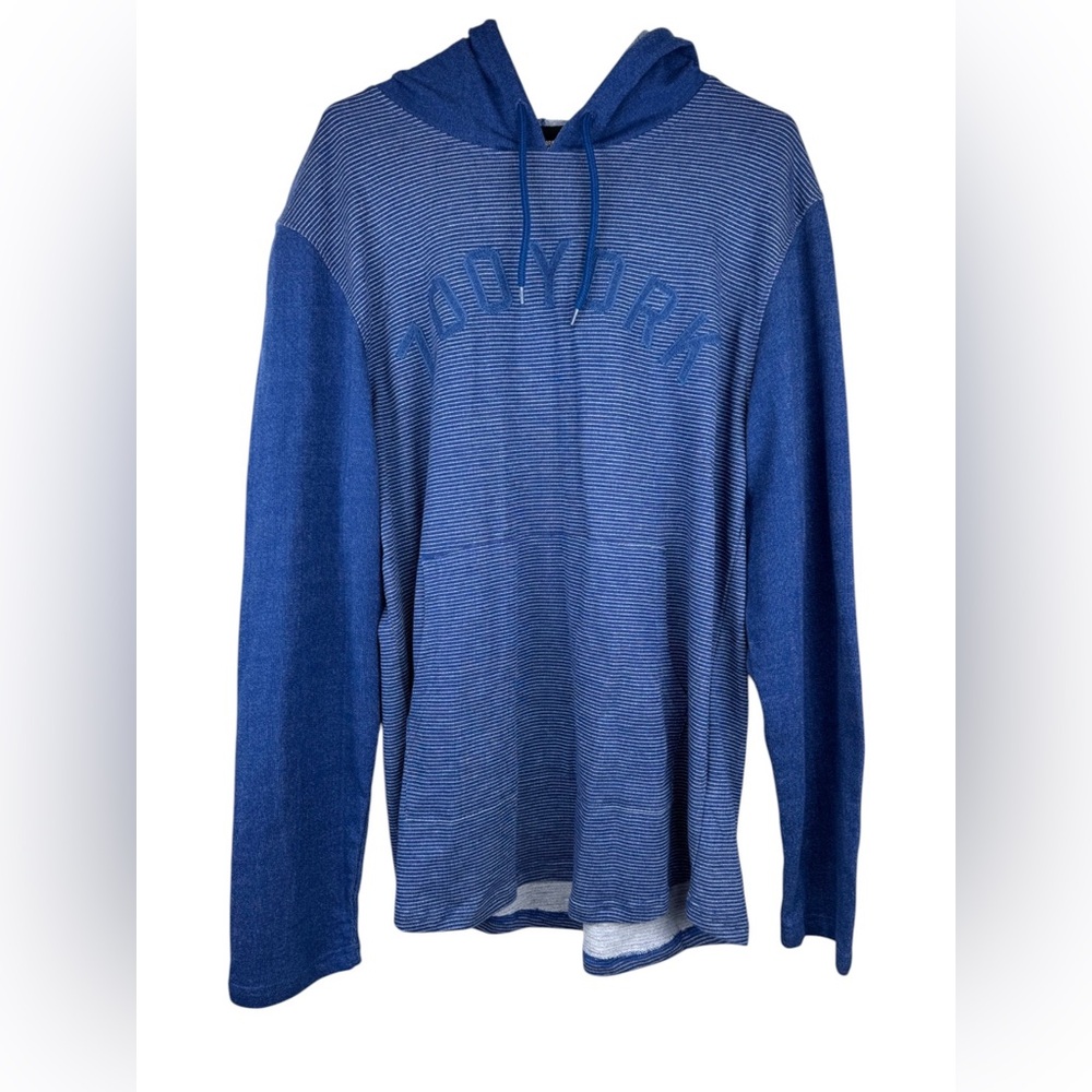 Zoo York Hoodie Sweatshirt Lightweight Mens Size XL Blue Skateboarding